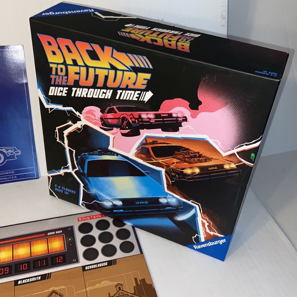 Back To The Future Dice Through Time Board Game